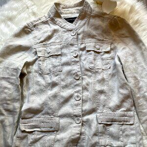 Calvin Klein Women Khaki Jacket/coat size Large